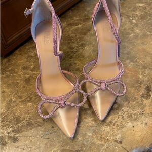 INC International Concepts Pink Bow Heels